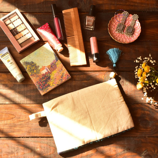 Flat Zip Utility Pouch (Eri) Red