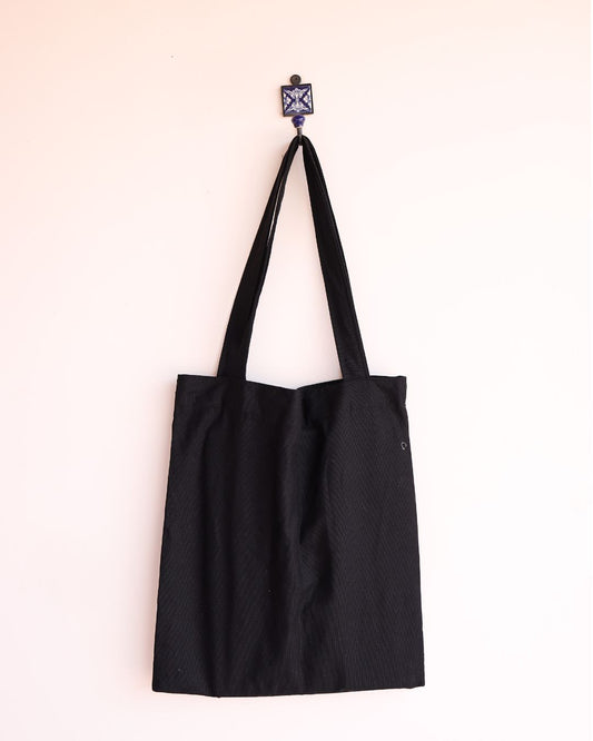 Patchwork Tote - Black