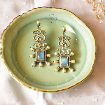 Anushka Earrings Blue