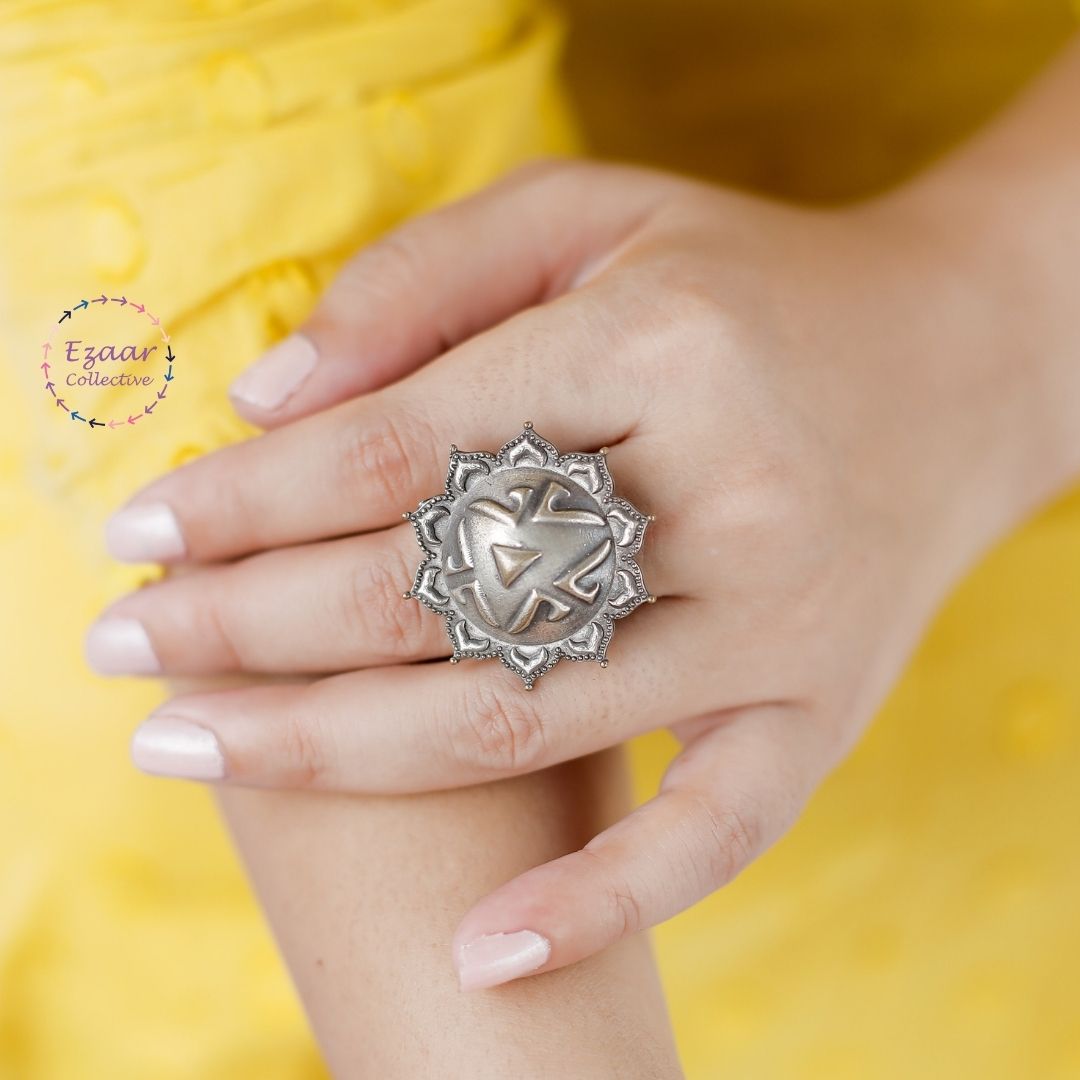 Anushree Adjustable Finger Ring