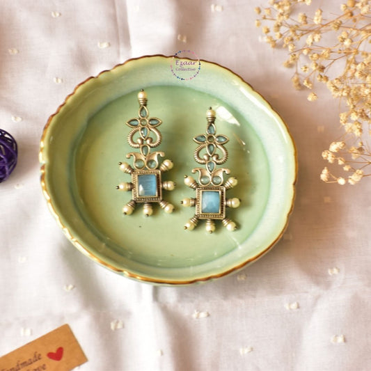 Anushka Earrings Blue