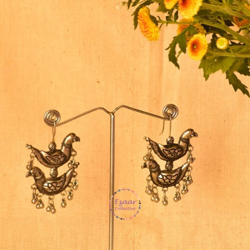 Double Bird Earrings
