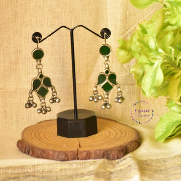 Aaisha Glass Afghani Earrings