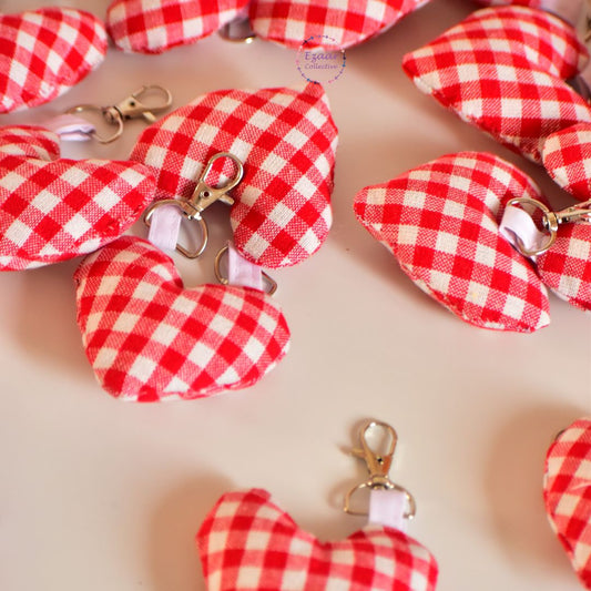 Heart Bag Charm/Key Chain