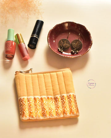 Patchwork Mini Pouch - Offwhite