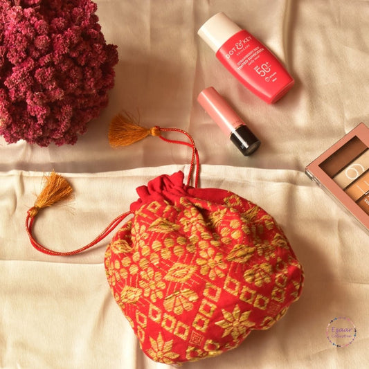 Upcycled (Eri) Potli Bag