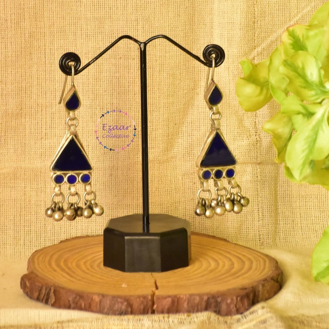 Mehak Glass Afghani Earrings