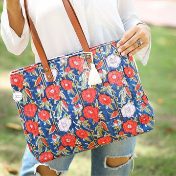 Peony Penchant Tote Bag