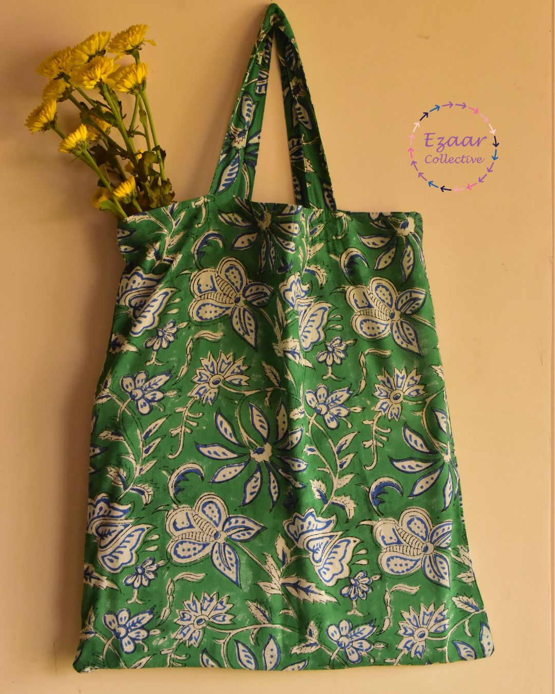 Wild Whisper Tote Bag - Green