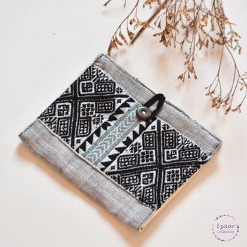 Sanitary Pad Pouch-Black and Grey(Eri)