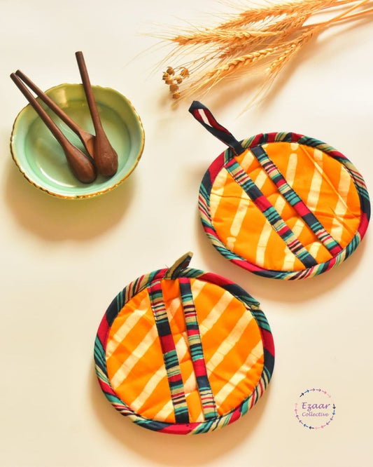 Quilted Hot-Pot Holders